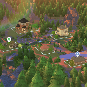map of Glimmerbrook