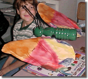 you can make out the labels that made this a school project